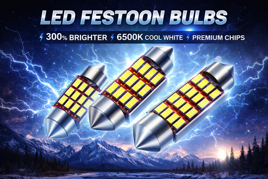 XTRABEAM Festoon LED Interior Lights – Error-Free CANBUS (4-Pack)