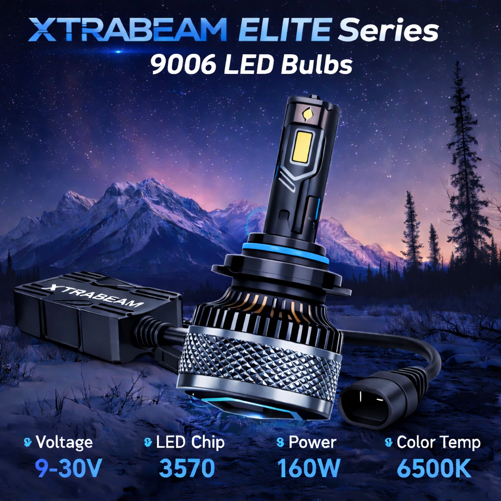 9006/HB4 LED Headlight Bulb – XTRABEAM ELITE Series (Pair)