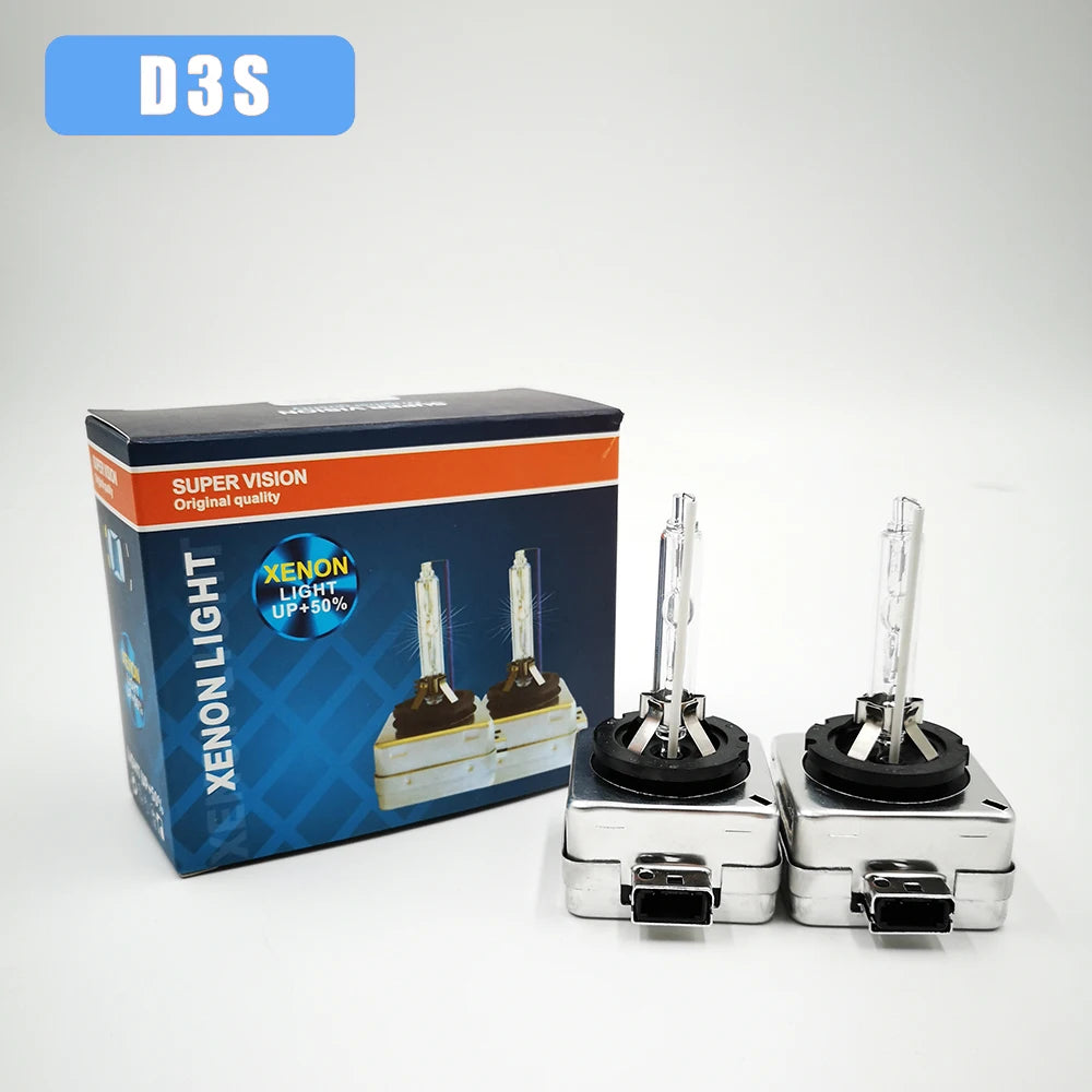 HID Xenon Headlight Bulbs  – 4300K / 6000K / 8000K
