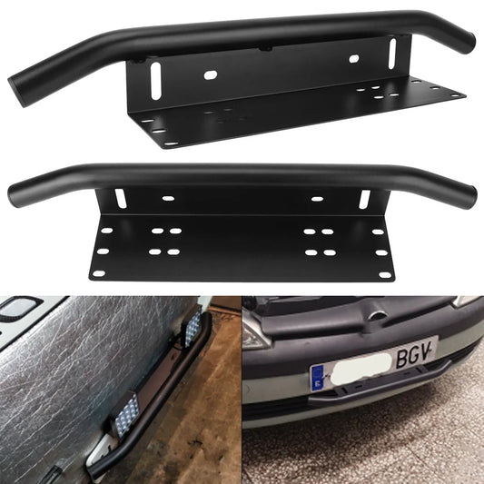 License Place Off Road Light Mount with Bull Bar