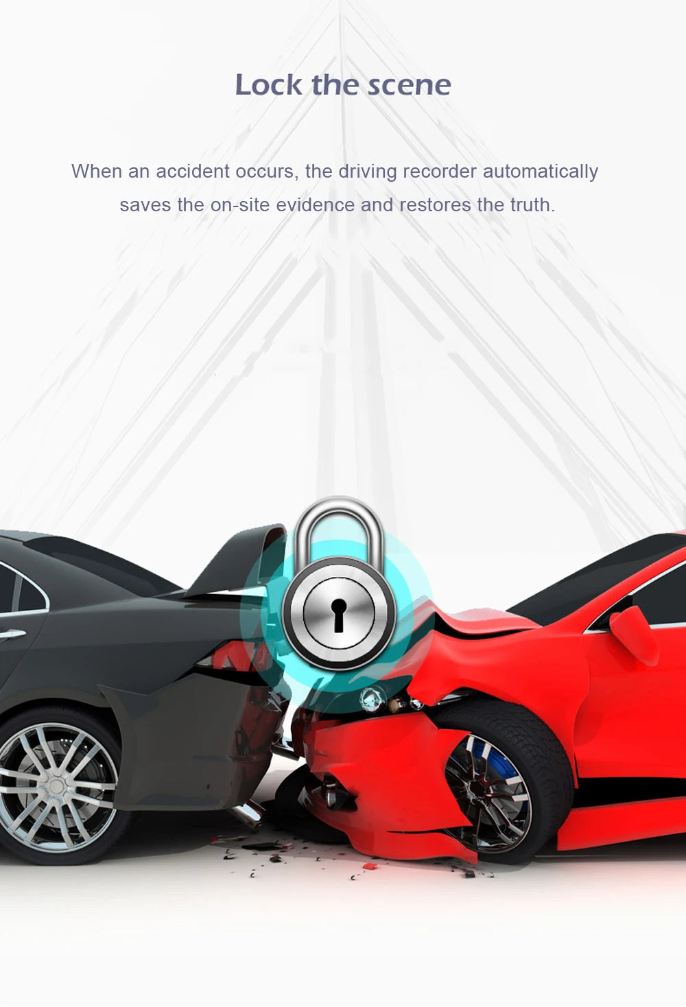 4.3" Rearview Mirror Dash Cam – 1080P Dual Lens Front & Rear DVR