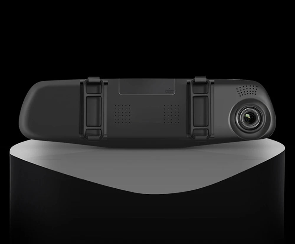 4.3" Rearview Mirror Dash Cam – 1080P Dual Lens Front & Rear DVR