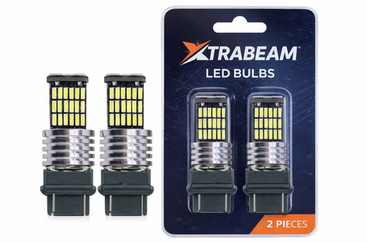 7443 LED Bulbs (T20 Dual Function) – Amber – Set of 2