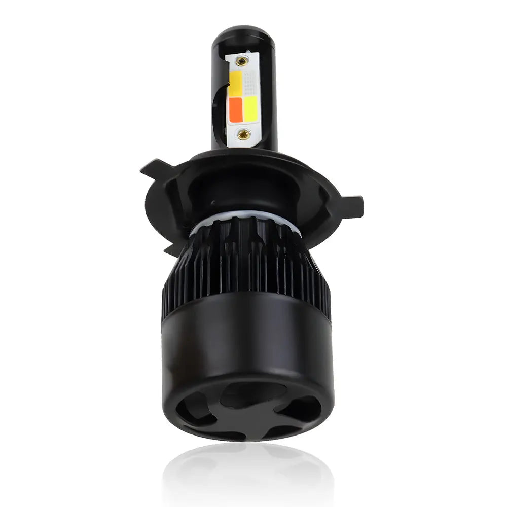 XTRABEAM 4-Color LED Strobe Headlight & Fog Light Bulbs | Yellow Pink Blue White