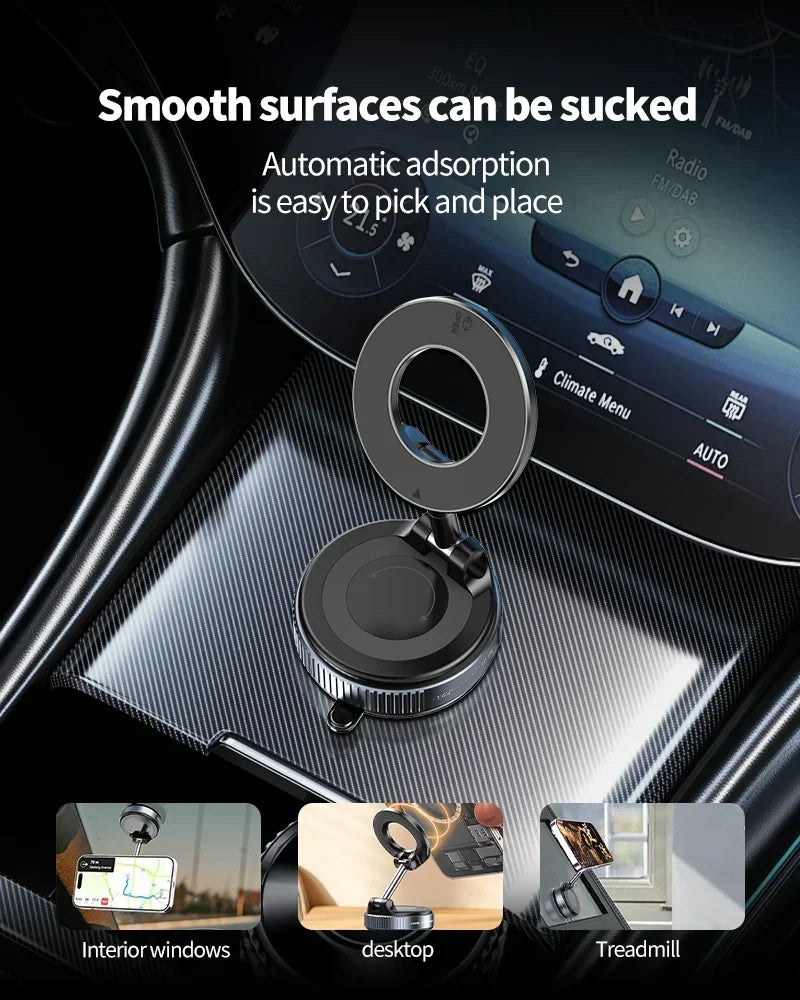 Foldable Magnetic Phone Mount – 360° Adjustable Holder