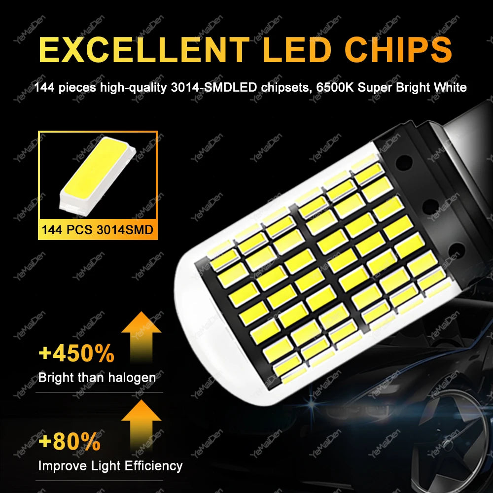 CANBUS LED Bulbs for Turn, Tail & Reverse Lights