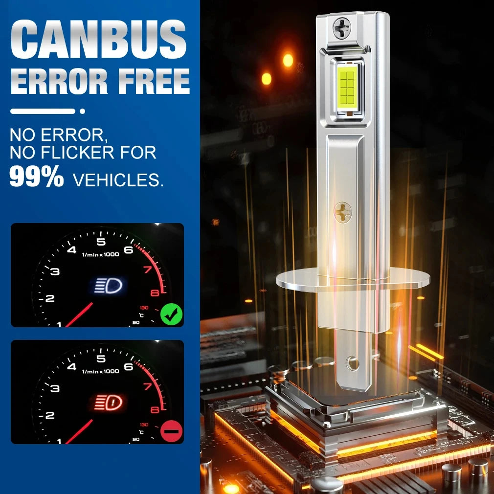 XTRABEAM Nano Series LED Headlights – Ultra Bright 6500K, CANBUS, Plug & Play