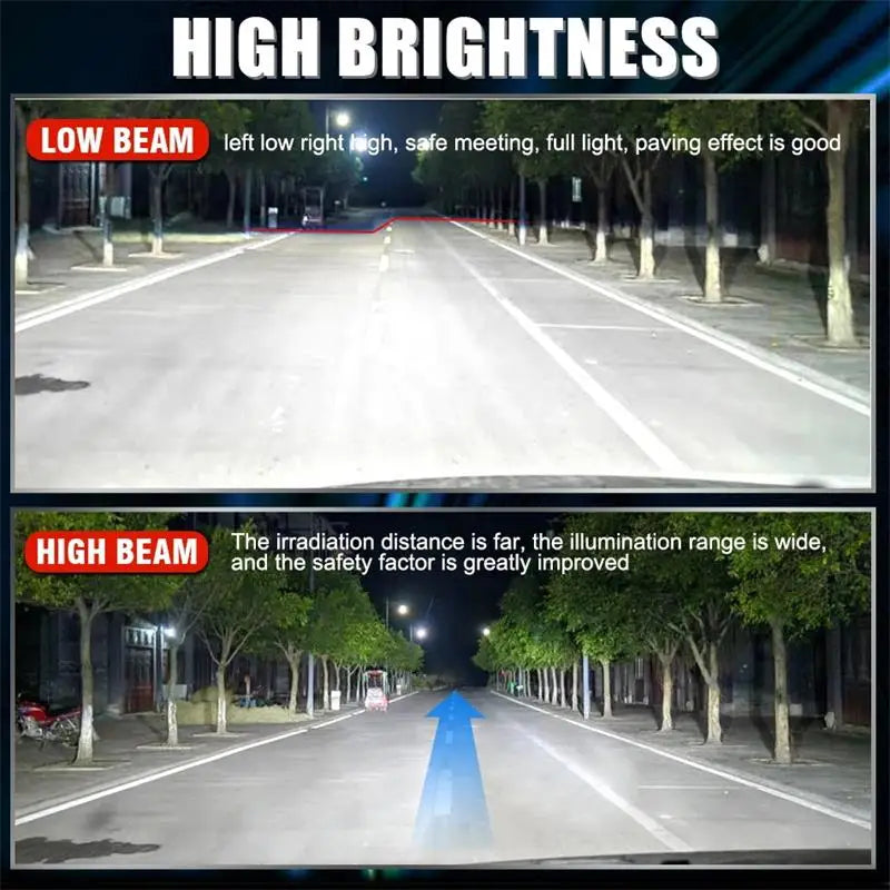 LED HID Replacement Headlight Bulb 6000K – Plug & Play Upgrade
