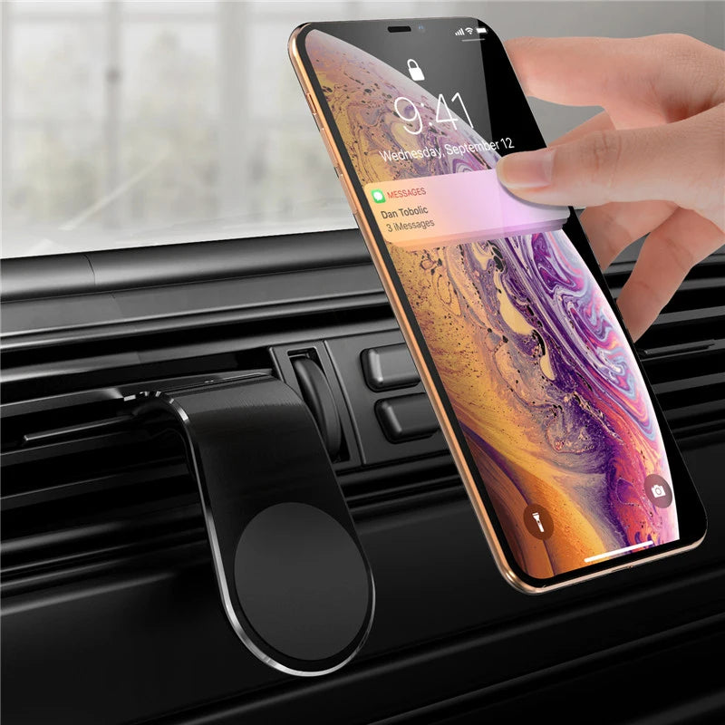 Magnetic Car Phone Holder – 360° Air Vent Mount