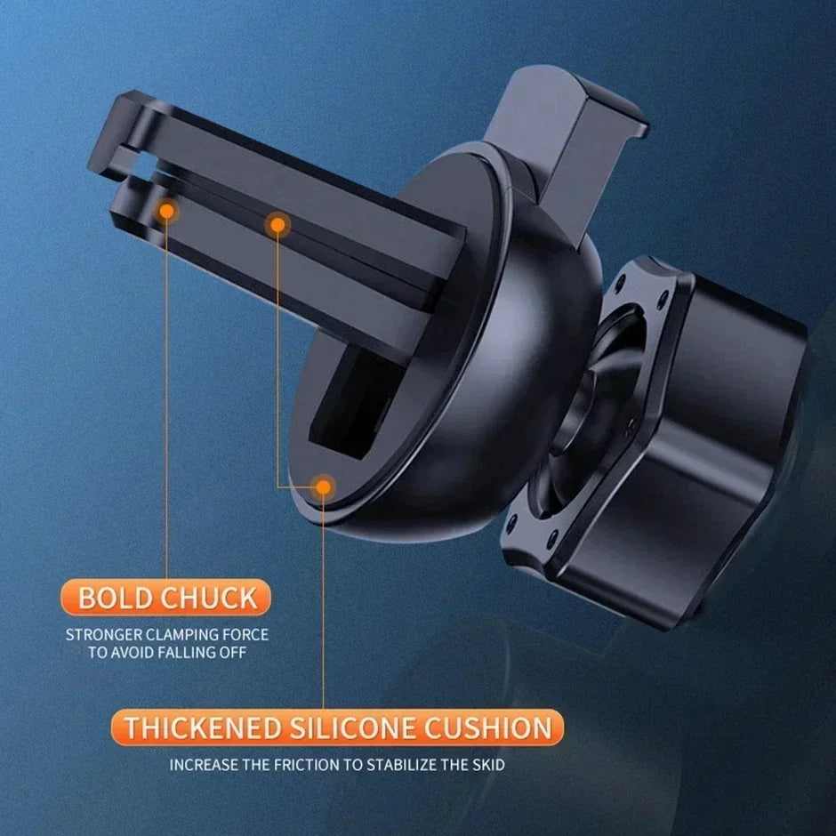 100W Magnetic Wireless Charging Car Mount