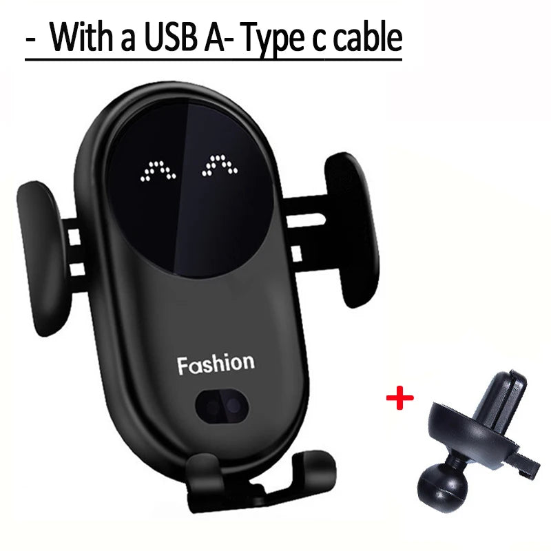 30W Fast Wireless Car Phone Mount – Air Vent Charger