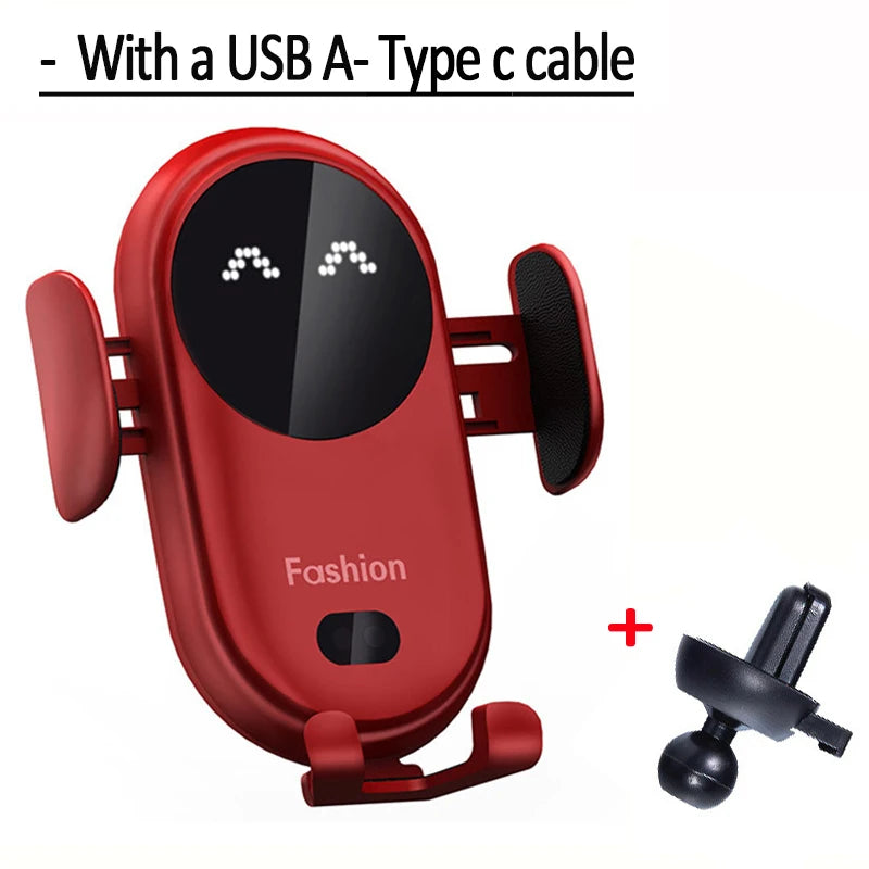 30W Fast Wireless Car Phone Mount – Air Vent Charger
