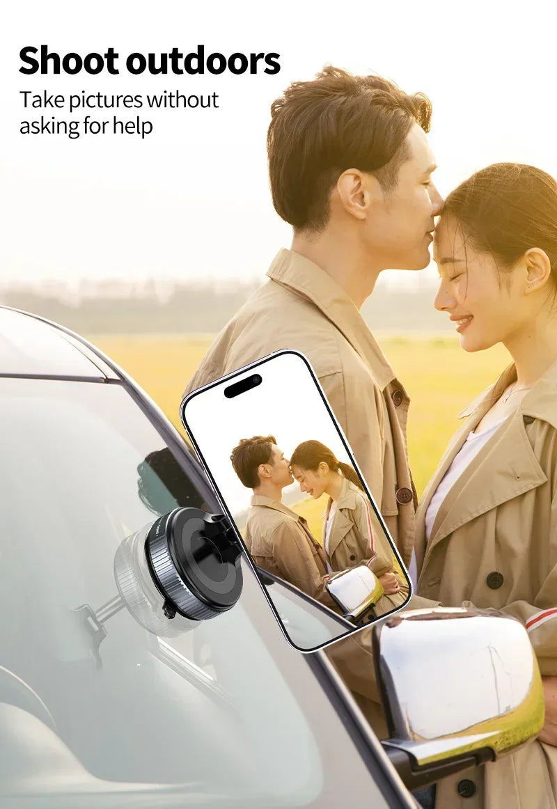 Foldable Magnetic Phone Mount – 360° Adjustable Holder