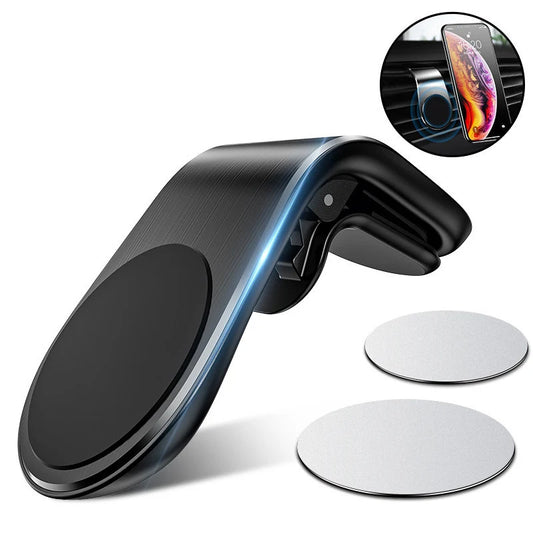 Magnetic Car Phone Holder – 360° Air Vent Mount