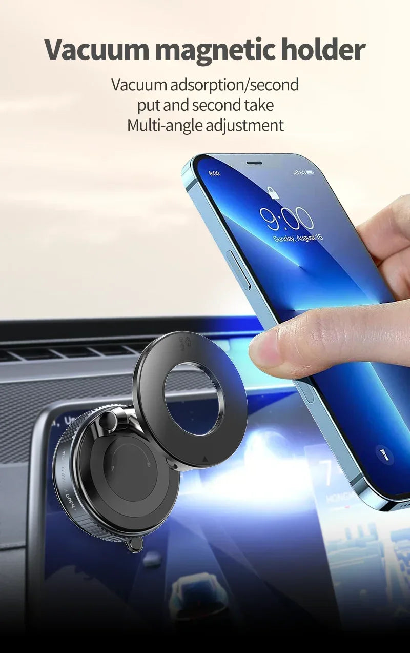 Foldable Magnetic Phone Mount – 360° Adjustable Holder