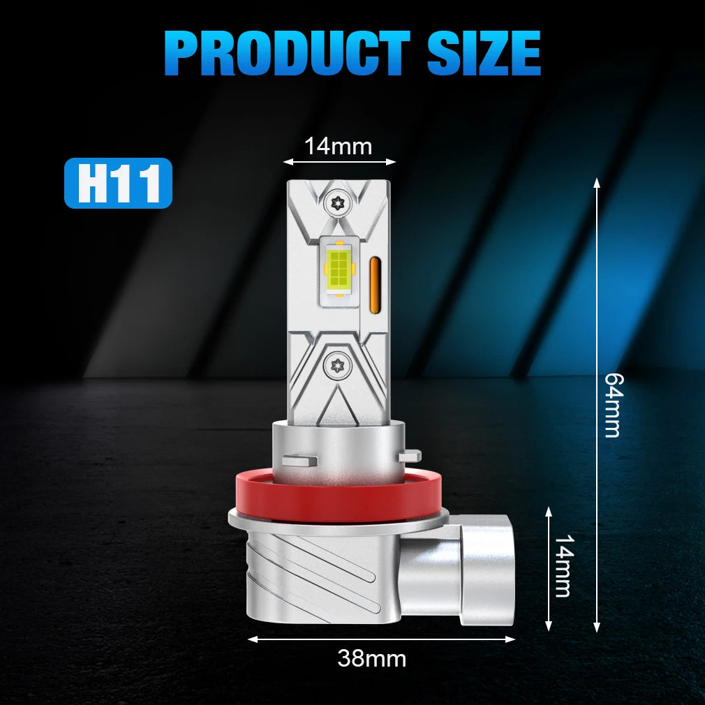 Nano Series LED Headlights – 20,000 Lumens 6500K