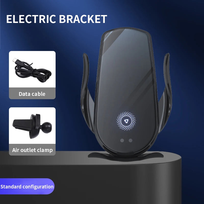 100W Magnetic Wireless Charging Car Mount