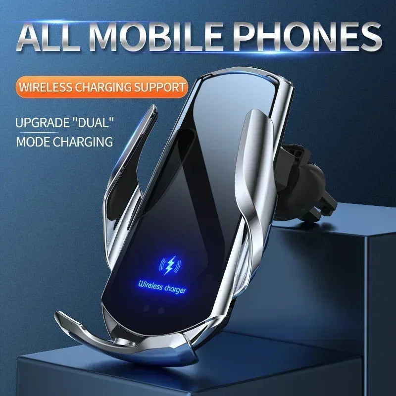 100W Magnetic Wireless Charging Car Mount