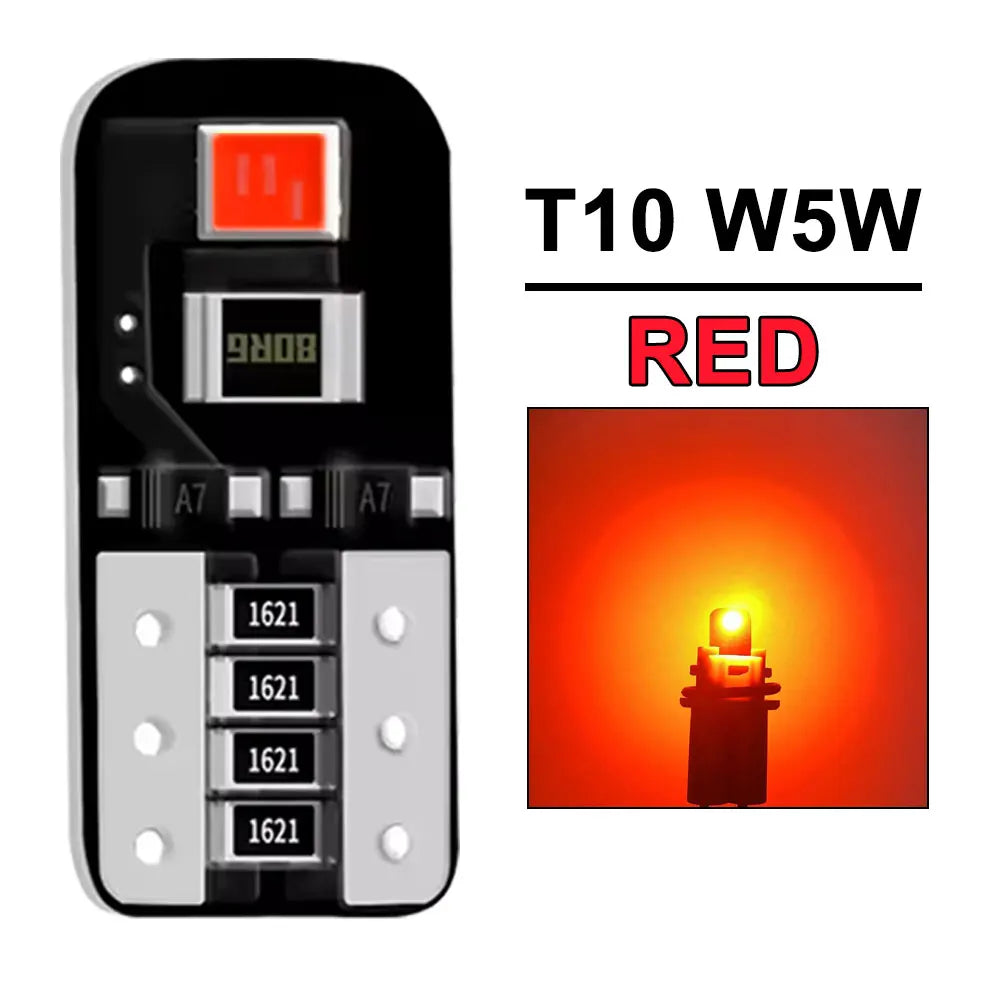T10 CANBUS W5W LED Bulb 12V 2SMD