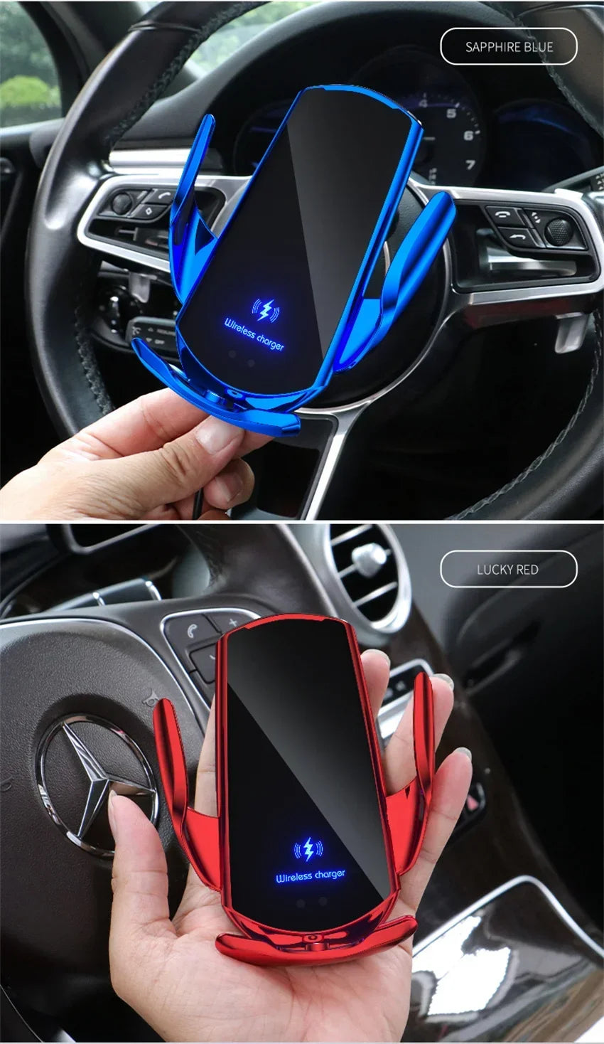 100W Magnetic Wireless Charging Car Mount