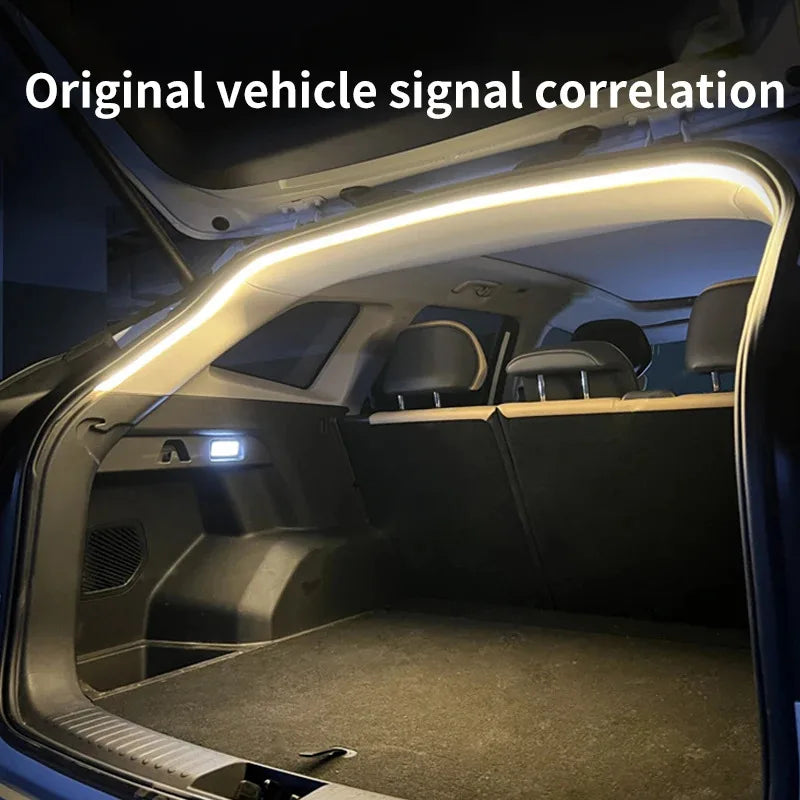 Automatic Tailgate LED Light Strip – Interior Trunk Ambient Lighting