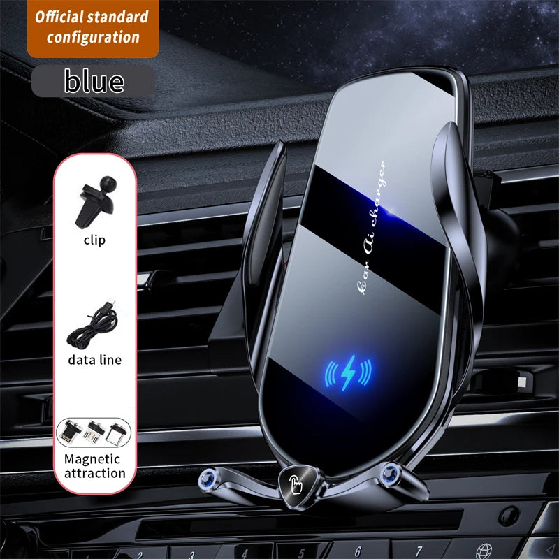 100W Magnetic Wireless Charging Car Mount