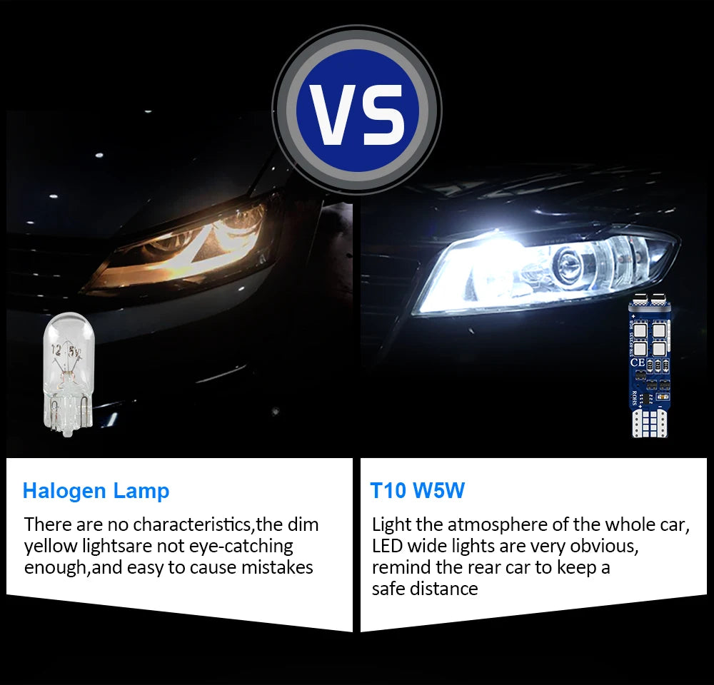 XTRABEAM RGB T10 LED Interior Lights – CANBUS Error-Free, Multi-Color Ambient Upgrade