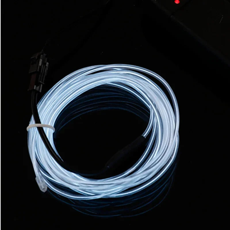 Flexible Fiber Optic Neon LED Light Strip – 1M / 2M / 3M / 4M / 5M Multicolor
