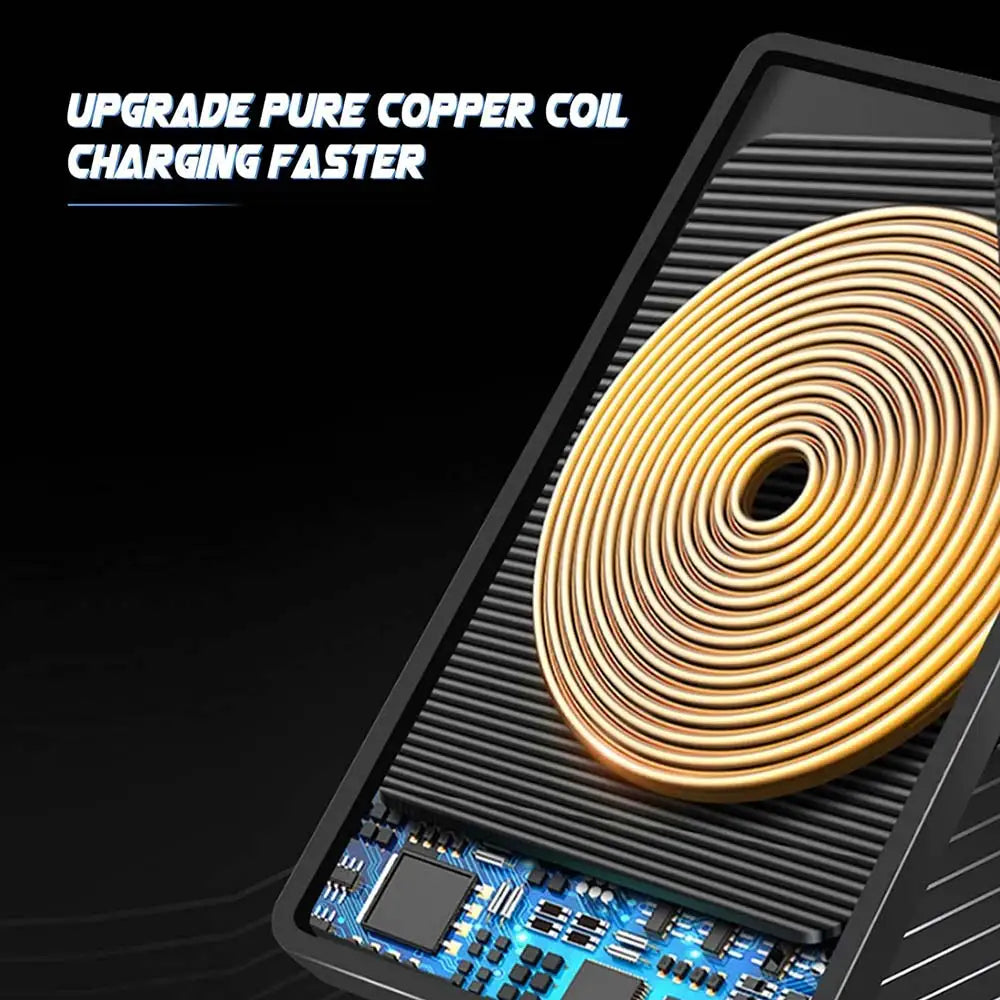 MagSafe Wireless Car Charger – Non-Slip Silicone Fast Charging Pad