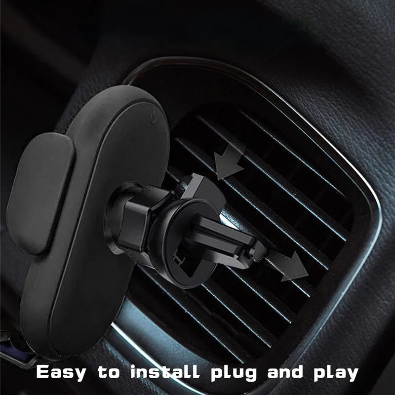 30W Fast Wireless Car Phone Mount – Air Vent Charger