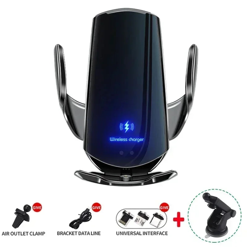 100W Magnetic Wireless Charging Car Mount