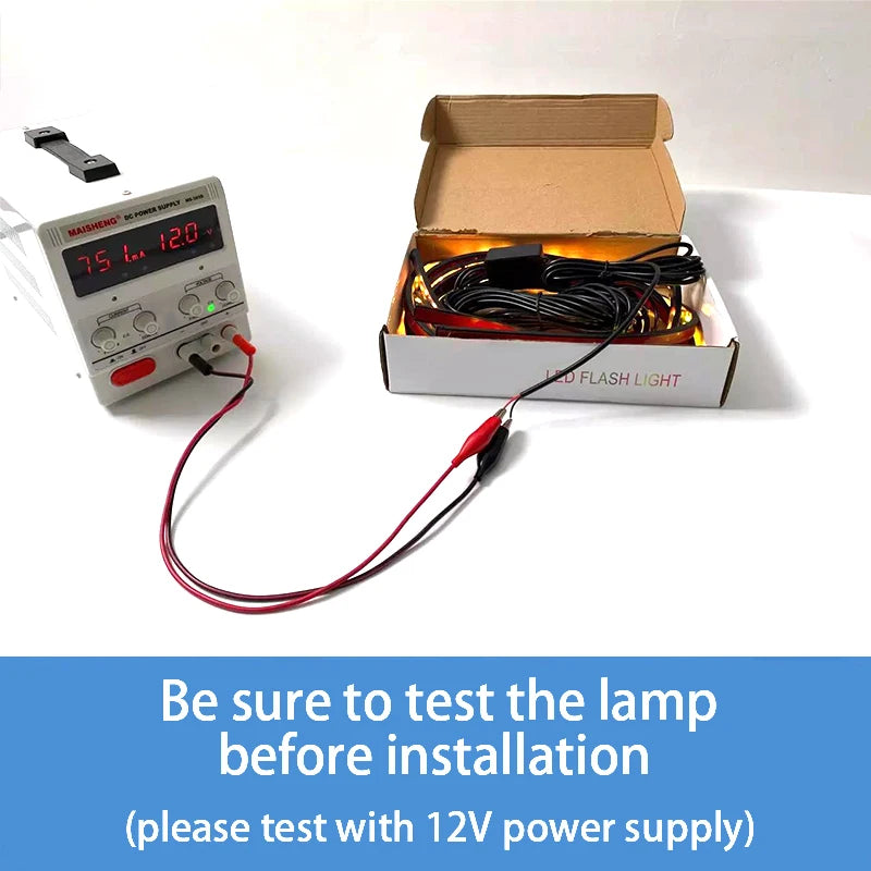 RGB LED Underglow Kit – 4PCS App Controlled Underbody Lights