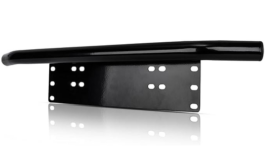 License Plate Off Road Light Mount with Bull Bar